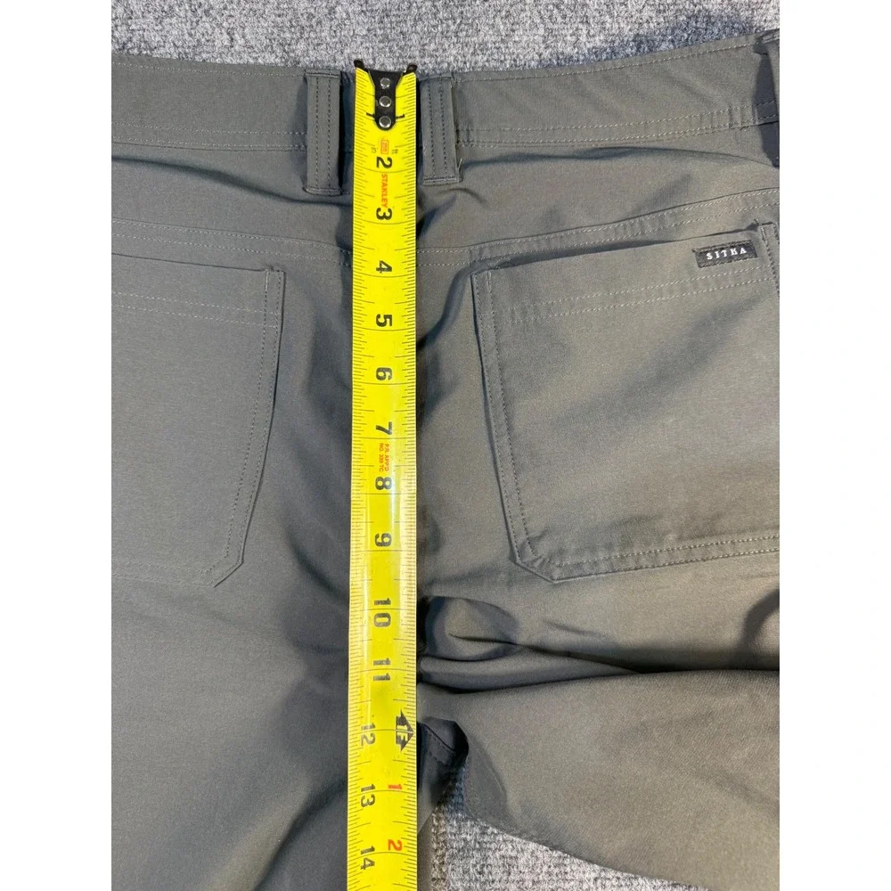 Sitka Gear Mens Territory Shorts Lead Gray Size 34 Technical Hiking Outdoor
